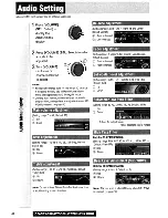 Предварительный просмотр 28 страницы Panasonic CQC7103U - CAR AUDIO - MULTI-LANG Operating Instructions Manual