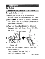 Предварительный просмотр 115 страницы Panasonic CQC7103U - CAR AUDIO - MULTI-LANG Operating Instructions Manual