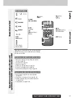 Предварительный просмотр 11 страницы Panasonic CQC7303U - CAR AUDIO - MULTI-LANG Operating Instructions Manual