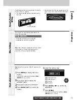 Предварительный просмотр 13 страницы Panasonic CQC7303U - CAR AUDIO - MULTI-LANG Operating Instructions Manual