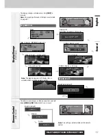 Предварительный просмотр 17 страницы Panasonic CQC7303U - CAR AUDIO - MULTI-LANG Operating Instructions Manual