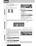 Предварительный просмотр 20 страницы Panasonic CQC7303U - CAR AUDIO - MULTI-LANG Operating Instructions Manual