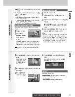 Предварительный просмотр 21 страницы Panasonic CQC7303U - CAR AUDIO - MULTI-LANG Operating Instructions Manual