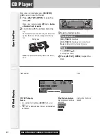 Предварительный просмотр 22 страницы Panasonic CQC7303U - CAR AUDIO - MULTI-LANG Operating Instructions Manual