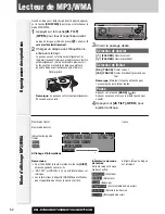 Предварительный просмотр 62 страницы Panasonic CQC7303U - CAR AUDIO - MULTI-LANG Operating Instructions Manual