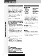 Предварительный просмотр 64 страницы Panasonic CQC7303U - CAR AUDIO - MULTI-LANG Operating Instructions Manual