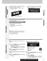 Предварительный просмотр 87 страницы Panasonic CQC7303U - CAR AUDIO - MULTI-LANG Operating Instructions Manual