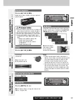 Предварительный просмотр 89 страницы Panasonic CQC7303U - CAR AUDIO - MULTI-LANG Operating Instructions Manual