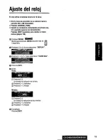 Предварительный просмотр 19 страницы Panasonic CQC8100U - AUTO RADIO/CD DECK Operating Instructions Manual