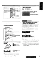 Предварительный просмотр 23 страницы Panasonic CQC8100U - AUTO RADIO/CD DECK Operating Instructions Manual