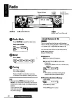 Предварительный просмотр 26 страницы Panasonic CQC8100U - AUTO RADIO/CD DECK Operating Instructions Manual