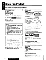 Предварительный просмотр 28 страницы Panasonic CQC8100U - AUTO RADIO/CD DECK Operating Instructions Manual