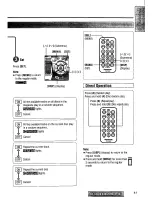 Предварительный просмотр 41 страницы Panasonic CQC8100U - AUTO RADIO/CD DECK Operating Instructions Manual