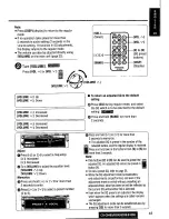 Предварительный просмотр 43 страницы Panasonic CQC8100U - AUTO RADIO/CD DECK Operating Instructions Manual