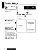 Предварительный просмотр 48 страницы Panasonic CQC8100U - AUTO RADIO/CD DECK Operating Instructions Manual