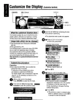 Предварительный просмотр 50 страницы Panasonic CQC8100U - AUTO RADIO/CD DECK Operating Instructions Manual