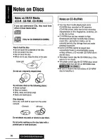 Предварительный просмотр 58 страницы Panasonic CQC8100U - AUTO RADIO/CD DECK Operating Instructions Manual