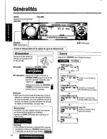 Предварительный просмотр 74 страницы Panasonic CQC8100U - AUTO RADIO/CD DECK Operating Instructions Manual