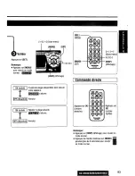 Предварительный просмотр 83 страницы Panasonic CQC8100U - AUTO RADIO/CD DECK Operating Instructions Manual