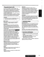 Предварительный просмотр 115 страницы Panasonic CQC8100U - AUTO RADIO/CD DECK Operating Instructions Manual