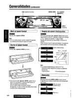 Предварительный просмотр 128 страницы Panasonic CQC8100U - AUTO RADIO/CD DECK Operating Instructions Manual