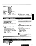 Предварительный просмотр 131 страницы Panasonic CQC8100U - AUTO RADIO/CD DECK Operating Instructions Manual