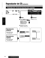 Предварительный просмотр 134 страницы Panasonic CQC8100U - AUTO RADIO/CD DECK Operating Instructions Manual