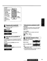 Предварительный просмотр 143 страницы Panasonic CQC8100U - AUTO RADIO/CD DECK Operating Instructions Manual