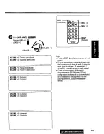 Предварительный просмотр 149 страницы Panasonic CQC8100U - AUTO RADIO/CD DECK Operating Instructions Manual