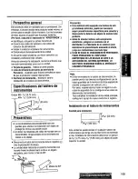 Предварительный просмотр 165 страницы Panasonic CQC8100U - AUTO RADIO/CD DECK Operating Instructions Manual