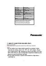 Preview for 3 page of Panasonic CQC8100U - AUTO RADIO/CD DECK Service Manual