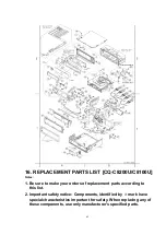 Preview for 65 page of Panasonic CQC8100U - AUTO RADIO/CD DECK Service Manual