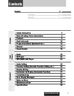 Предварительный просмотр 9 страницы Panasonic CQC8305U - AUTO RADIO/CD DECK Operating Instructions Manual