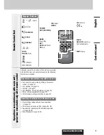 Предварительный просмотр 11 страницы Panasonic CQC8305U - AUTO RADIO/CD DECK Operating Instructions Manual