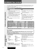 Предварительный просмотр 26 страницы Panasonic CQC8305U - AUTO RADIO/CD DECK Operating Instructions Manual