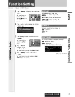 Предварительный просмотр 29 страницы Panasonic CQC8305U - AUTO RADIO/CD DECK Operating Instructions Manual