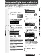 Предварительный просмотр 31 страницы Panasonic CQC8305U - AUTO RADIO/CD DECK Operating Instructions Manual