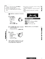 Предварительный просмотр 61 страницы Panasonic CQC8305U - AUTO RADIO/CD DECK Operating Instructions Manual