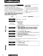 Предварительный просмотр 62 страницы Panasonic CQC8305U - AUTO RADIO/CD DECK Operating Instructions Manual