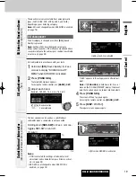 Preview for 19 page of Panasonic CQC8405U - AUTO RADIO/CD DECK Operating Instructions Manual