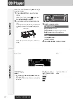 Предварительный просмотр 21 страницы Panasonic CQC8413U - CAR AUDIO-MULTI-LANG Operating Instructions Manual