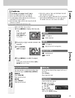 Предварительный просмотр 22 страницы Panasonic CQC8413U - CAR AUDIO-MULTI-LANG Operating Instructions Manual