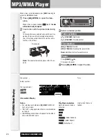 Предварительный просмотр 23 страницы Panasonic CQC8413U - CAR AUDIO-MULTI-LANG Operating Instructions Manual