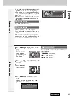 Предварительный просмотр 23 страницы Panasonic CQC8803U - AUTO RADIO/CD DECK-MULTI-LANG Operating Instructions Manual