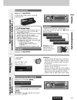 Предварительный просмотр 55 страницы Panasonic CQC8803U - AUTO RADIO/CD DECK-MULTI-LANG Operating Instructions Manual