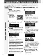 Предварительный просмотр 74 страницы Panasonic CQC8803U - AUTO RADIO/CD DECK-MULTI-LANG Operating Instructions Manual