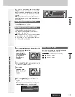 Предварительный просмотр 101 страницы Panasonic CQC8803U - AUTO RADIO/CD DECK-MULTI-LANG Operating Instructions Manual