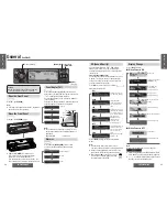 Preview for 7 page of Panasonic CQC9700U - AUTO RADIO/CD DECK Operating Instructions Manual