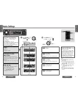 Предварительный просмотр 16 страницы Panasonic CQC9700U - AUTO RADIO/CD DECK Operating Instructions Manual