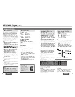 Preview for 14 page of Panasonic CQCB9900U - AUTO RADIO/CD DECK Operating Instructions Manual